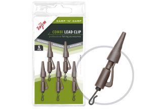 Carp Zoom Combi biztonsági ólomkapocs, zöld, 5 db