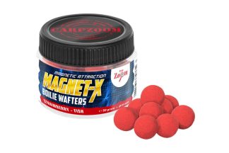 Carp Zoom Magnet-X Boilie Wafters prémium horogcsali, eper, halas, 50 g