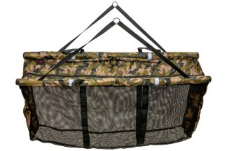 Carp Zoom Camou lebegő haltartó- és mérlegelő szák, 118x40/60 cm