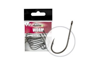 Predator-Z Füles gilisztás horog, #3/0, 10 db