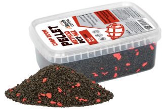 Carp Zoom Fluo Red Plus pellet mix, natúr, 500 g