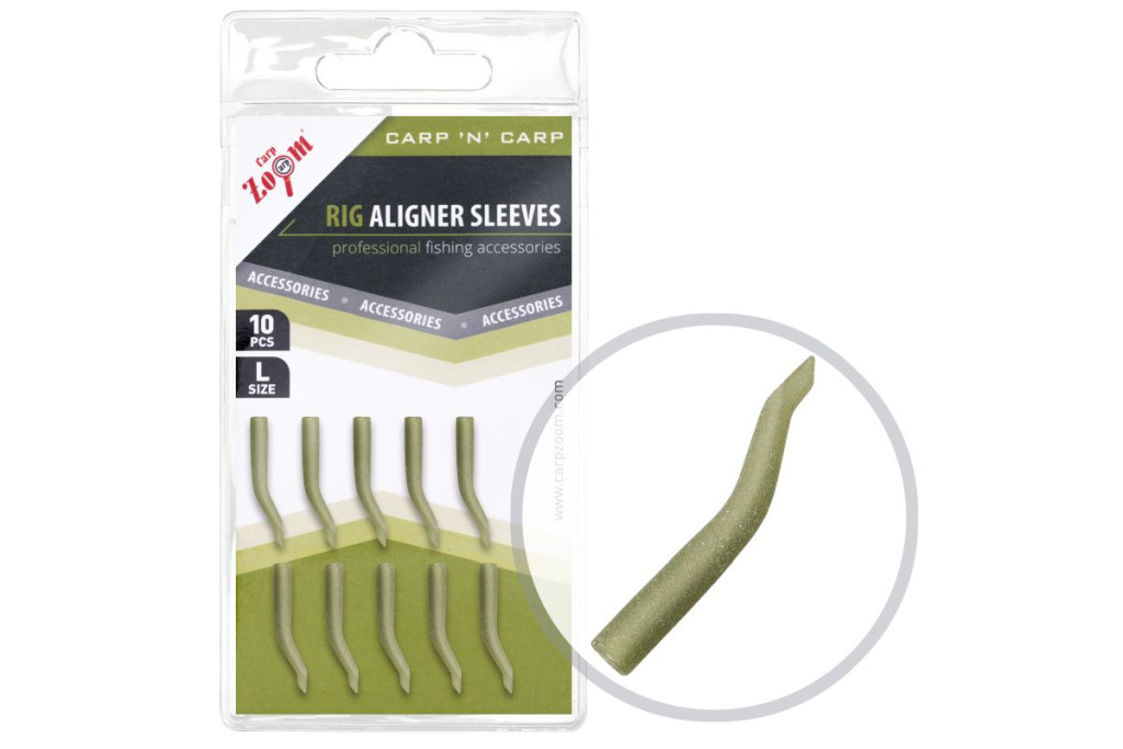 Carp Zoom Klasszikus horogbefordító, S, matt zöld, 10 db