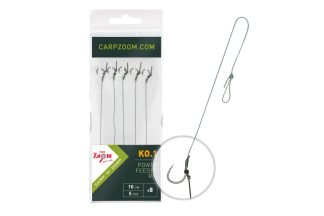 Feeder Competition Power Feeder Rig KO.1 kötött method előke, 10 cm, #10; 10 mm; o0,18 mm, 5 db