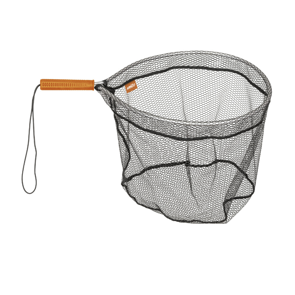 Hanzo Egykezes gumis merítőháló, 47x36/45 cm