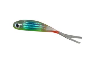 Predator-Z Offspring Tail Killer gumihal halas aromával, 5 cm, kék, piros, 5 db