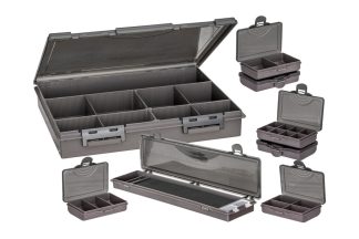 Carp Zoom Carp System 1+7 darabos szerelékes horgászdoboz, 36x29x6 cm