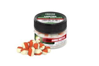 Feeder Competition Lighting Dumbel Wafters horogcsali, o8x12 mm, eper, 15 g