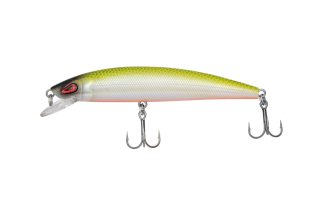Predator-Z Arrow Minnow wobbler, 9 cm, 9,2 g, fluo zöld, fehér, úszó