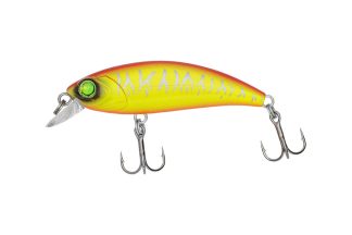 Predator-Z Immortal Shad wobbler, 5 cm, 4 g, fluo sárga, csíkos, süllyedő