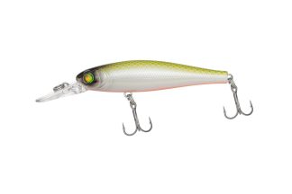 Predator-Z Shotgun Blade wobbler, 6,5 cm, 5,7 g, fluo zöld, fehér, süllyedő