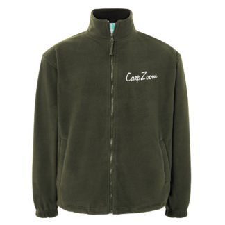 Carp Zoom Zippzáros polár felső, S, sötétzöld