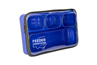 Feeder Competition EVA cipzáras tároló szett 1+3, 11,7x25x9 cm